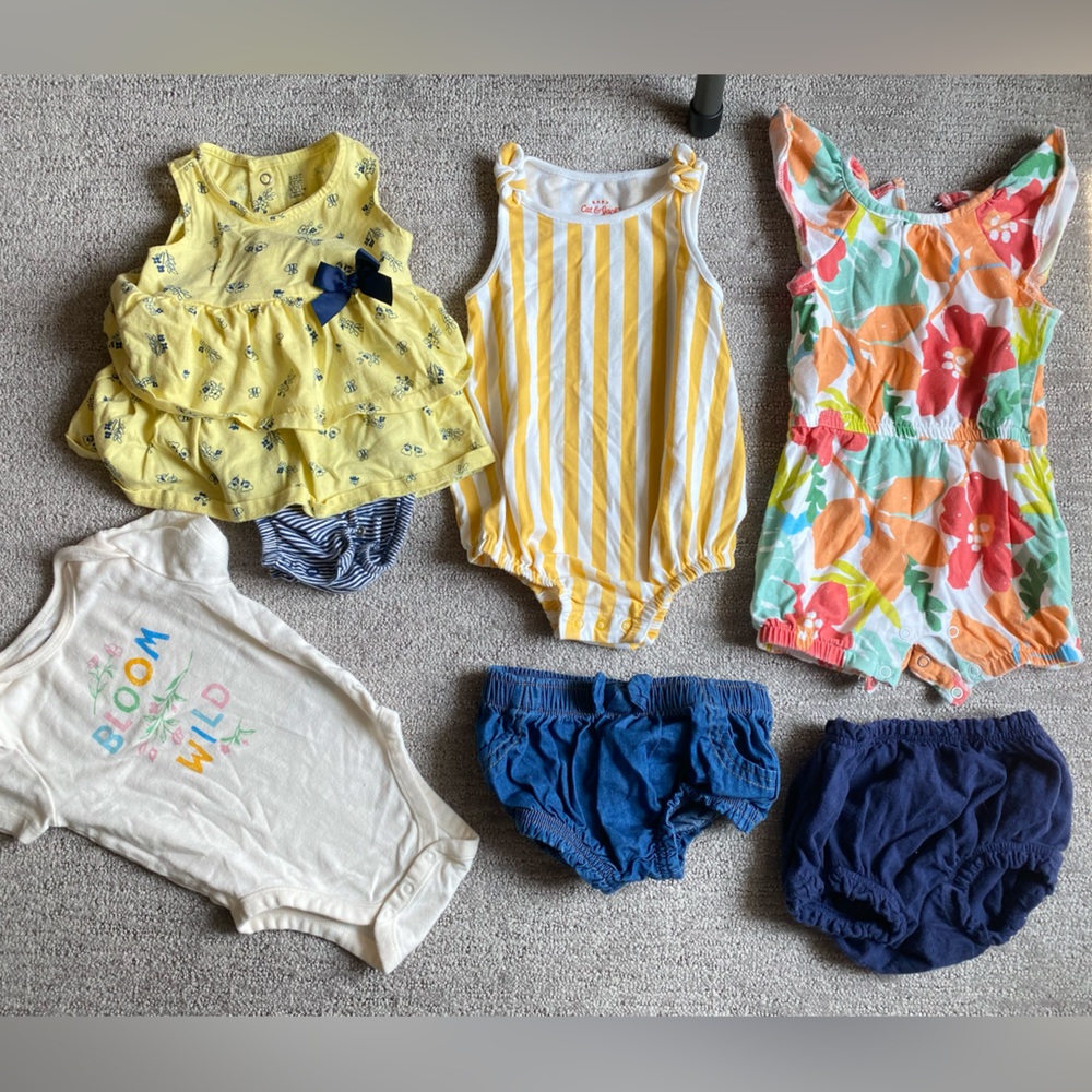 12 Month Girls Summer Bundle